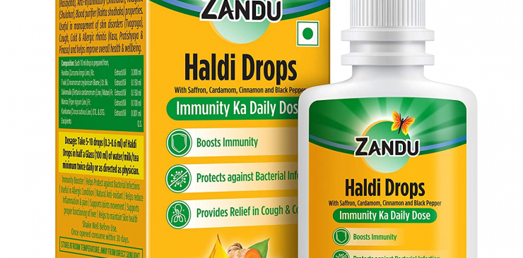 Zandu haldi drops