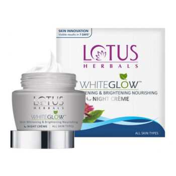 Whiteglow Night Creme (60Gm) - Lotus