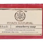 Khadi Strawberry Body Wash Soap (125Gm) - Maruthi Mahila Swawalambi Sansthann