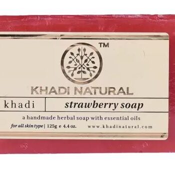 Khadi Strawberry Body Wash Soap