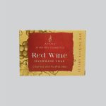 Red Wine Handmade Soap (100Gm) - Aptayu