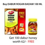 Dabur Rogan Badam - Get Dabur Honey Free