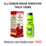 Dabur Maha Narayan Taila 100ml - Get Nature Care Kabz Over