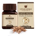 Upakarma Ayurveda Safed Musli Veg Capsule - Upkarma