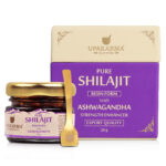 Pure Shilajit Resin Form With Ashwagandha (20Gm) - Upkarma